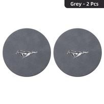 Automobilio lipdukas Automobilio padėkliukas Puodelio laikiklis Neslystanti kilimėlis Suede padas Priedai Ford mustang Shelby GT GT500 GT350 Kabrioletui Mac gray