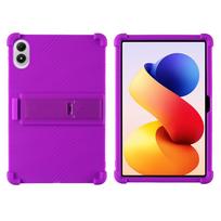 Silicone protective case for Redmi Pad 2 Pro - 12.1-inch, adjustable stand J red