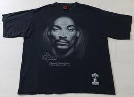 Vintage Snoop Dogg Tha Doggfather T-Shirt Sz 2XL 2000s Rap Tee Hip Hop Death Row XXXXL gray