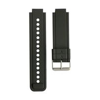 Garmin Vivoactive Silicone Watch Band With Lightweight Material For Fitness Enthusiasts And Active Users juoda