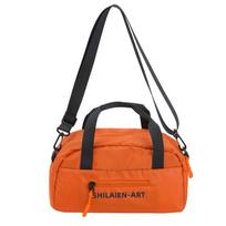 Gym bag printed crossbody shoulder bag5L Outdoor Commuting Storage Bag, Casual and Lightweight, Portable Bowling Bag oranžinė