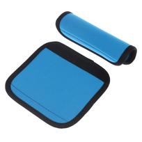 2Pcs Pull Up Bar Cushion Grips Anti Slip Soft Cover Pads For Dumbbell Barbell Exercise Equipment And Luggage Handles dangaus mėlyna spalva