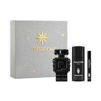 Set Paco Rabanne: Phantom, Eau De Parfum, For Men, 100 ml + Phantom In Red, Eau De Parfum, For Men, 10 ml + Phantom, Deodorant Spray, For Men, 150 ml