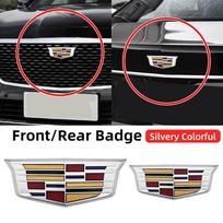Car Rear Trunk Boot Front Head Grille Badge ABS 3D Logo For Cadillac CT4 CT5 CT6 XT4 XT5 XT6 ATS XTS Auto Emblem Accessories qngpa77 XT6