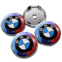 BMW M E46 E90 E60 4Pcs 68/56mm Wheel Center Cover Wheel Hub Center Integrated Cover  BMW 50TH F10 F20 F30 F40 F15 F25 F26 E83 E84 X1 F31 F49 X5 VO2 58MM gray