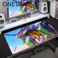 Large Mats E-Evangelione Mouse Pad Gamer Desk XXL Rug Office Accessories Computer Table Carpets Anime PC Gaming E-Sports Pads 30x80cm