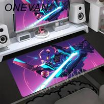 Large Mats E-Evangelione Mouse Pad Gamer Desk XXL Rug Office Accessories Computer Table Carpets Anime PC Gaming E-Sports Pads 30x80cm