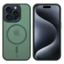 Tactical MagForce Hypersand Cover for Apple iPhone 15 Pro Forest Green