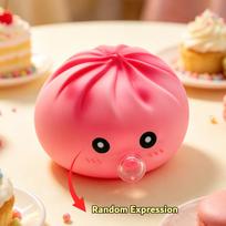 Viral Bubble Blowing Dumpling Squishy Toy Slow Rising Fidget Squeeze Portable Stress Reliever Party Favors Cute Cartoon Gifts