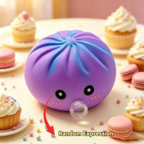 Viral Bubble Blowing Dumpling Squishy Toy Slow Rising Fidget Squeeze Portable Stress Reliever Party Favors Cute Cartoon Gifts