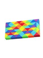Sengso 24/36/48/60/72/96 Segments Fidget Snake Cube Puzzle Toys - Party Favors & Goodie Bag Fillers, Rainbow Colors