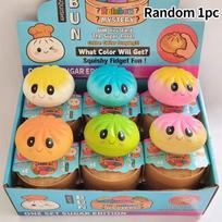 Mysteries Dumplings Colorful Dumpling Squishy Mysterious Dumplings Decompression Squeeze Toys Stress Relief Balls