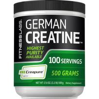 Fitness Labs Vokietija Kreatino Monohidrato Milteliai 500g 100 Porcijų Unisex Milteliai 500g 1 vnt