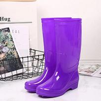 Rainboots Cloth Sleeveless Womens High Fast Dry Rain Shoes Womens Adult Waterproof Shoes Womens Nonslip Rubber Shoes Womens Work Shoes 40
