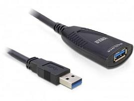 Delock USB 3.0 5m USB cable USB 3.2 Gen 1 (3.1 Gen 1) Black