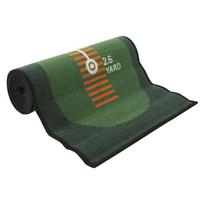 Nylon Golf Practice Putting Mat Indoor Portable Golf Hitting Mat Machine Washable Training Pad gray