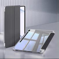 Su dėklu pieštukui Samsung Galaxy Tab S10 lite S11 dangtelis Galaxy Tab S7 S9 FE S8 plus 12.4 13.1 S9 10.9 A11 A9 +11 8.7 Tab S10 Lite 10.9 juoda
