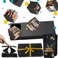 Romantic Surprise Jumping Gift Box Preassembled Handmade Folding Bouncy Box Decorative Memorable Red Envelope Gift Box Proposal other juoda