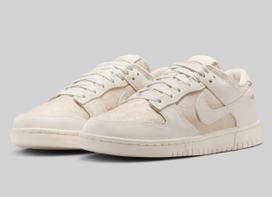 HJ5870-100 Nike Dunk Low Light Orewood Brown Coconut Milk Soft Pearl (Women's) 6.5W white