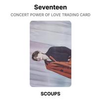 Seventeen CONCERT POWER OF LOVE TRADING CARD Official Photocard THE 8 04 gray