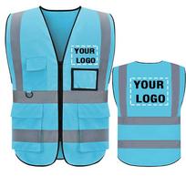 Atspindinti saugos liemenė Individualus LOGOTIPAS TEKSTAS Aukšto matomumo darbo liemenė Statybos darbų uniformos Inžinieriaus saugos liemenė XXL-Chest 132cm