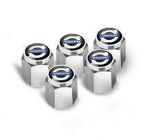 bqsnk2 For Volvo 5PCS Car Wheel Tire Valve Caps Metal Stem Cover For Volvo XC60 V50 V40 XC90 S60 S40 S80l V90 V60 EX90 S90 XC40 C40 S70