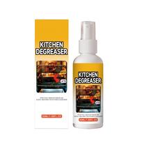 Kitchen Degreaser Cleaner for Stovetop and Range Hood One Size yellow