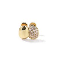 UWIN Hiphop Single Teeth Grillz Iced Out 5A CZ Bling Bling Grillz with 18K Gold Plated Jewelry hiphop beige