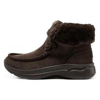 Skechers Go Walk Arch Fit 'Chocalate' Women's 144423-CHOC 36 black