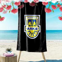 ARKA GDYNIA TAPETA Print Beach Towel, Large Soft Quick Dry Towel for Beach Camping Swimming 70cmx140cm(27x55inch) blue
