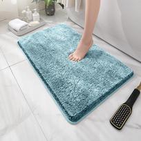 Soft Comfortable Thick Plush Floor Mat,Bathroom Rug,Bedroom Carpet,Living Room Mat,Non-slip Rug,Water Absorption Anti-Slip 400MMx600MM