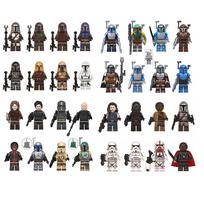 32 VNT Žvaigždžių karai The Mandalorian Surinktos minifigūrėlės Pakrančių komandos transportas Stormtrooper Vaikų žaislai