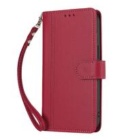 Leather Wallet Flip Case For XiaoMi RedMi Note 17 Pro Plus Max 5G PU with 9 Card Slots and Wrist Strap RedMi Note 17 Pro Max 5G