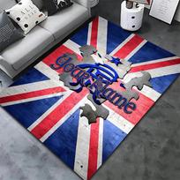 Rangers F Custom Name Carpet Rug For Living Room Bedroom Home Sofa Decoration Kids Play Nonslip Floor Mat 80x120cm( 31x47in)