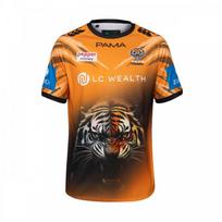 NRL Wests Tigers 2026 Mens Training Jersey Short Sleeve Rugby Sportswear Adult Fans Athletes XXXL