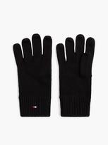 TOMMY HILFIGER Vyriškos pirštinės su kašmyru, ESSENTIALS FLAG GLOVES