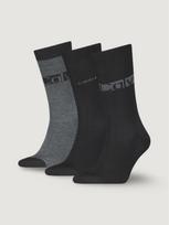 CALVIN KLEIN Vyriškos kojinės, 3 poros, CK MEN SOCK 3P GIFTBOX LOGO STRIPE