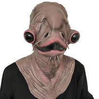 Latekso monstro žalias žuvies monstro kostiumas su pirštinėmis namams su vaiduokliais ir Helovino renginiams Brown Mask