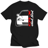 2025 new model Mens Clothing Hondo Crx Del Sol Vti T Shirt Cosuol Tee Shirt Foshion Tops Clothing Mens Short Sleeves Bottoming T M gray