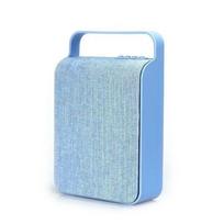 Fashion Fibre Tech Wireless Bluetooth Canvas Speaker Red raudona