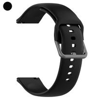 Skirta Mi Watch 22mm dirželiui/Xiaomi Watch color2 S1 Pro S2 46mm/42mm S3 S4 sportiniam dirželiui Skirta Redmi Watch 5 Active silikoninei apyrankei 1Pcs 22mm juoda