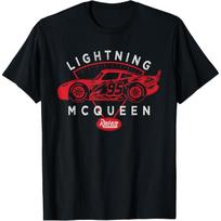 Disney and Pixar's Cars Lightning McQueen Rust-Eze Logo T-Shirt XXXXXL juoda