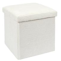Intesi Vels Scott Beige Folding Pouf