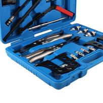 Cylinder Head Service Set Valve Spring Compressor Removal Installer Kit for BMW Valve Spring Compressor Removal Cylinder Head black