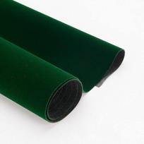 Lipnus aksominis pūkinis audinys papuošalų dėžutėms, baldų atnaujinimui ir „pasidaryk pats“ dekoravimui Green A5 (20cm x 15cm) black