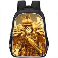 Titan Clockman Backpack, Sword-Holding Titan Clockman School Bag, Large Capacity Double-Layer Elementary School Kindergarten Backpack double layer large size