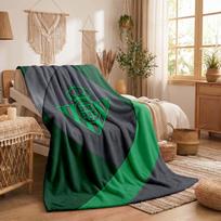 Real Betis Futbolo Spaudinio Flanelinis Antklodė Minkštas Šiltas Sofa Lova Mėtomas Antklodė Namams Biurui Miegamajam 75x90cm