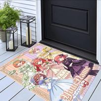 Quintessential Quintuplets (3) Customize your name rug, office chair cushion, home bedroom living room gift. 50cmx80cm