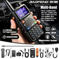 Baofeng UV5RM Walkie-Talkie, New Model, High-Power, Baofeng Radio, Car-Mounted Handheld Transceiver, Perfect for Fleet and Self-