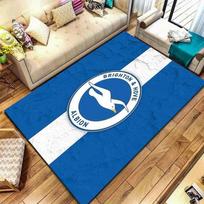 Brighton & Hove Albion Carpet Rug for Living Room Bedroom Home Sofa Decoration,Kids play Non-slip Floor Mat 40x60cm( 15x23in ) white